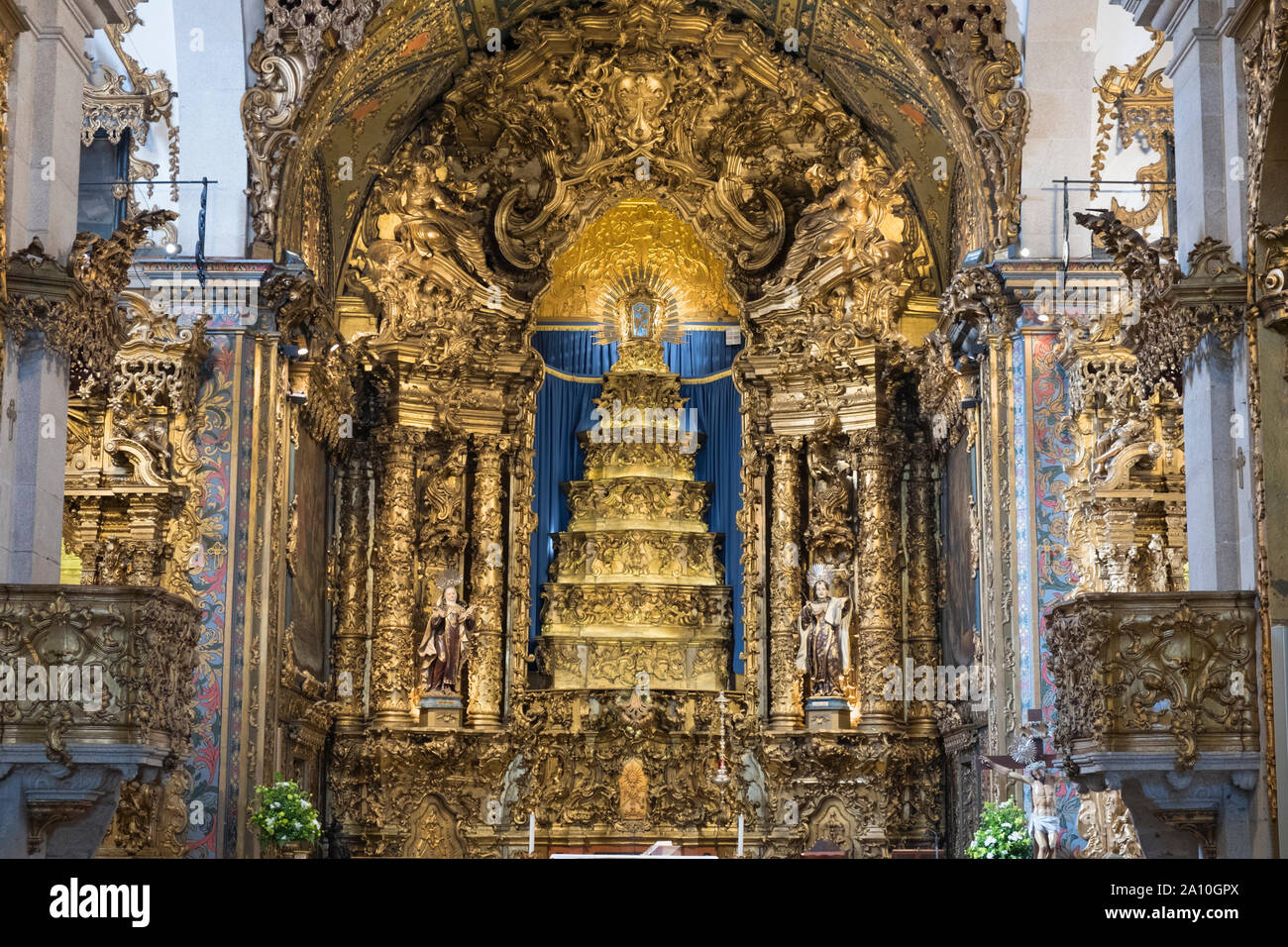 Igreja do Carmelitas Kirche Porto Portugal Stockfoto