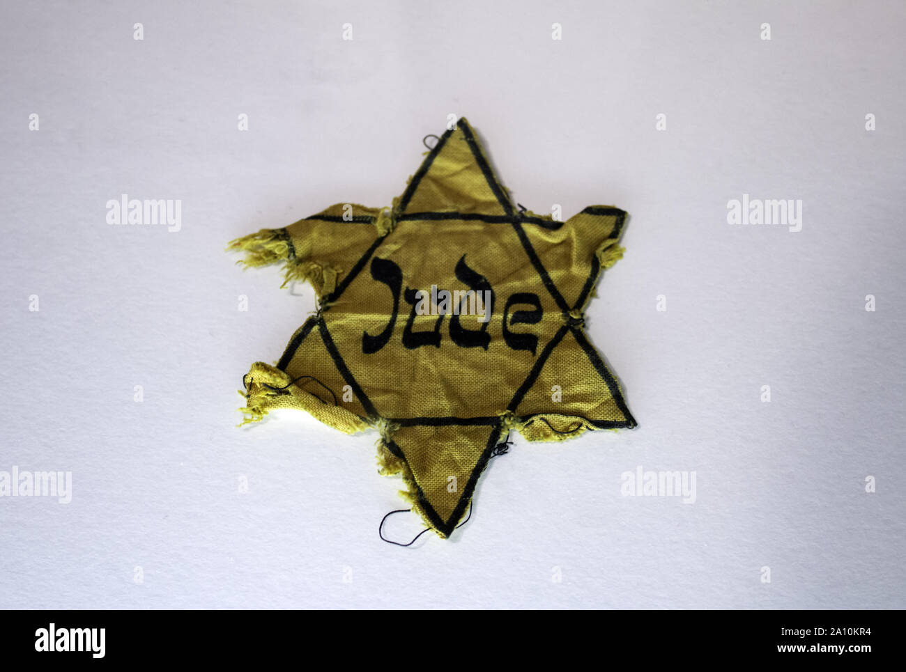 Jüdische star Holocaust, Krieg, Konflikt, Fremdenfeindlichkeit Stockfoto