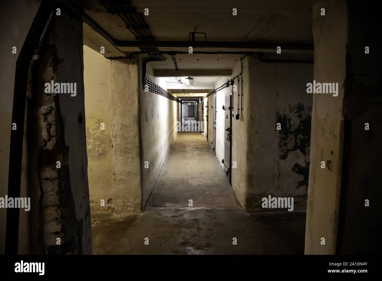 Penitentiary Gefängnis mit Zellen, Freiheitsentzug, Anhalten Stockfoto