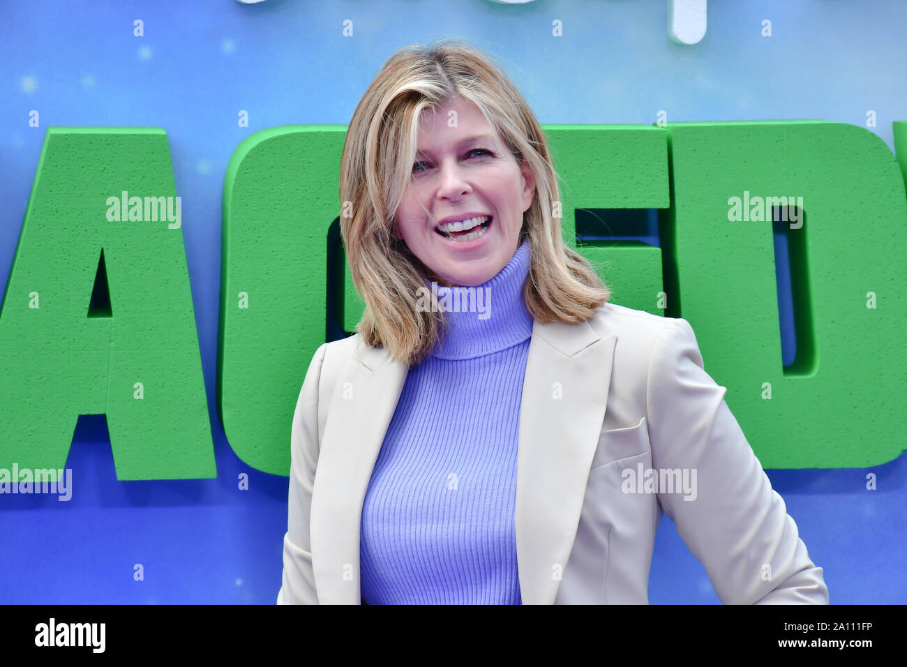 London, Großbritannien. 22 Sep, 2019. Kate Garraway besuchen die Shaun das Schaf Film: Farmageddon, im ODEON LUXE am 22. September 2019, London, UK. Bild Capital/Alamy leben Nachrichten Stockfoto