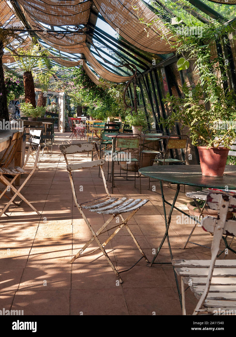 Tea House in Petersham Baumschulen. Petersham Hotel London UK Stockfoto