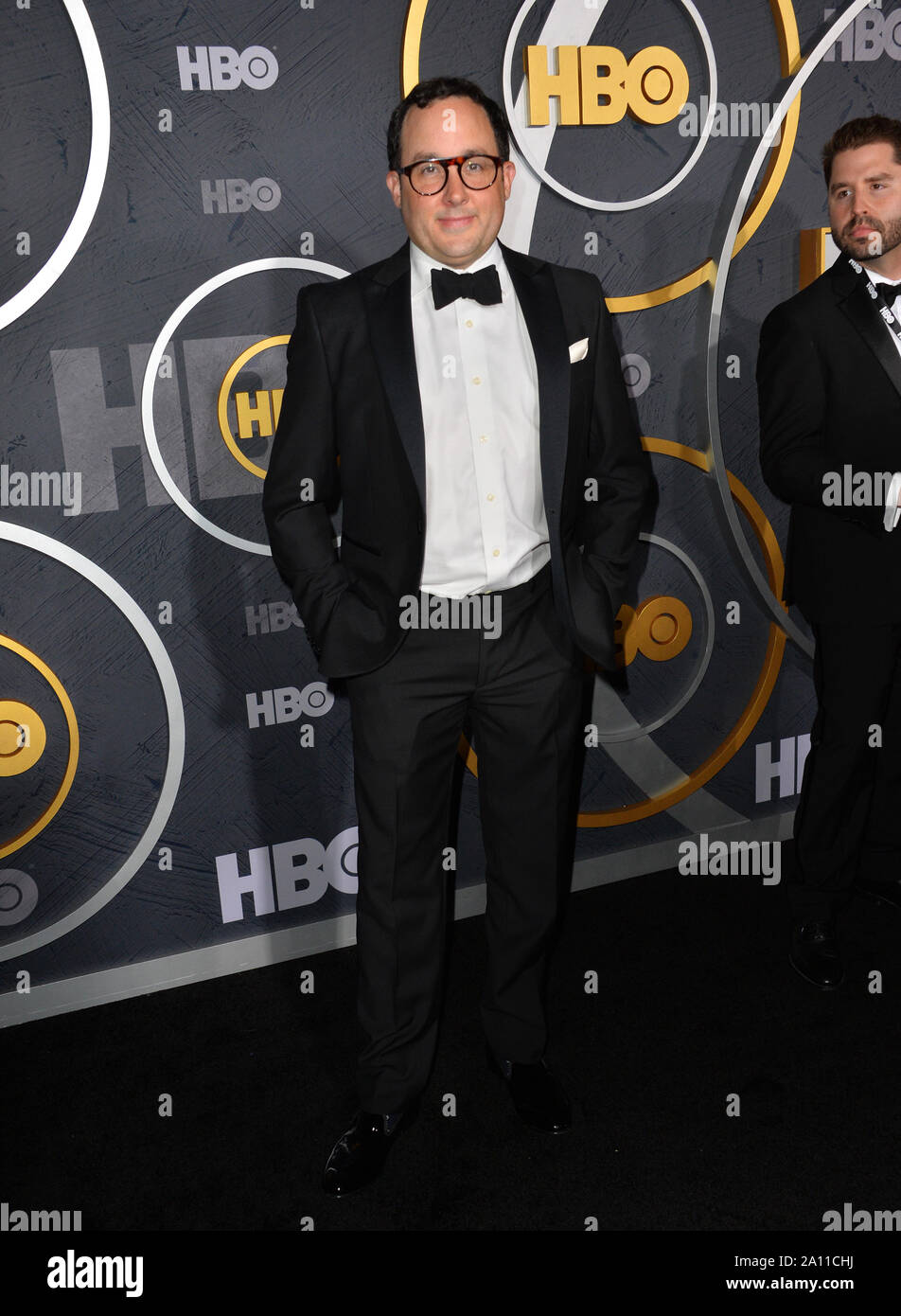 Los Angeles, USA. 23 Sep, 2019. P. J. Byrne auf der HBO post-Emmy Partei an der Pacific Design Center. Bild: Paul Smith/Featureflash Credit: Paul Smith/Alamy leben Nachrichten Stockfoto