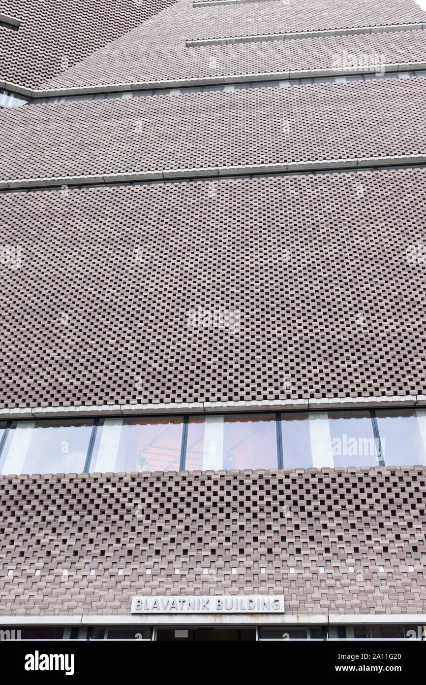 Blavatnik Gebäude der Tate Modern in London Stockfoto