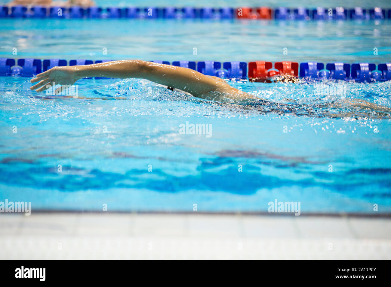 Welt Para Schwimmen Allianz Meisterschaften Stockfoto