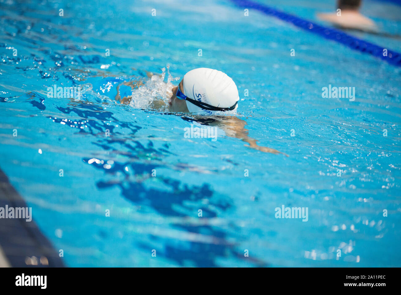 Welt Para Schwimmen Allianz Meisterschaften Stockfoto