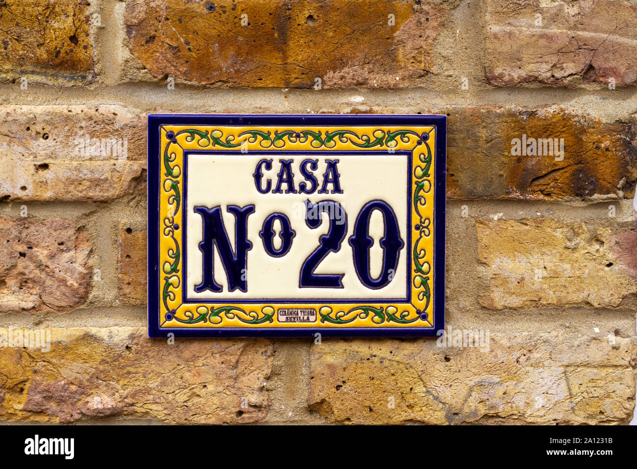 Casa Nr. 20 Stockfoto