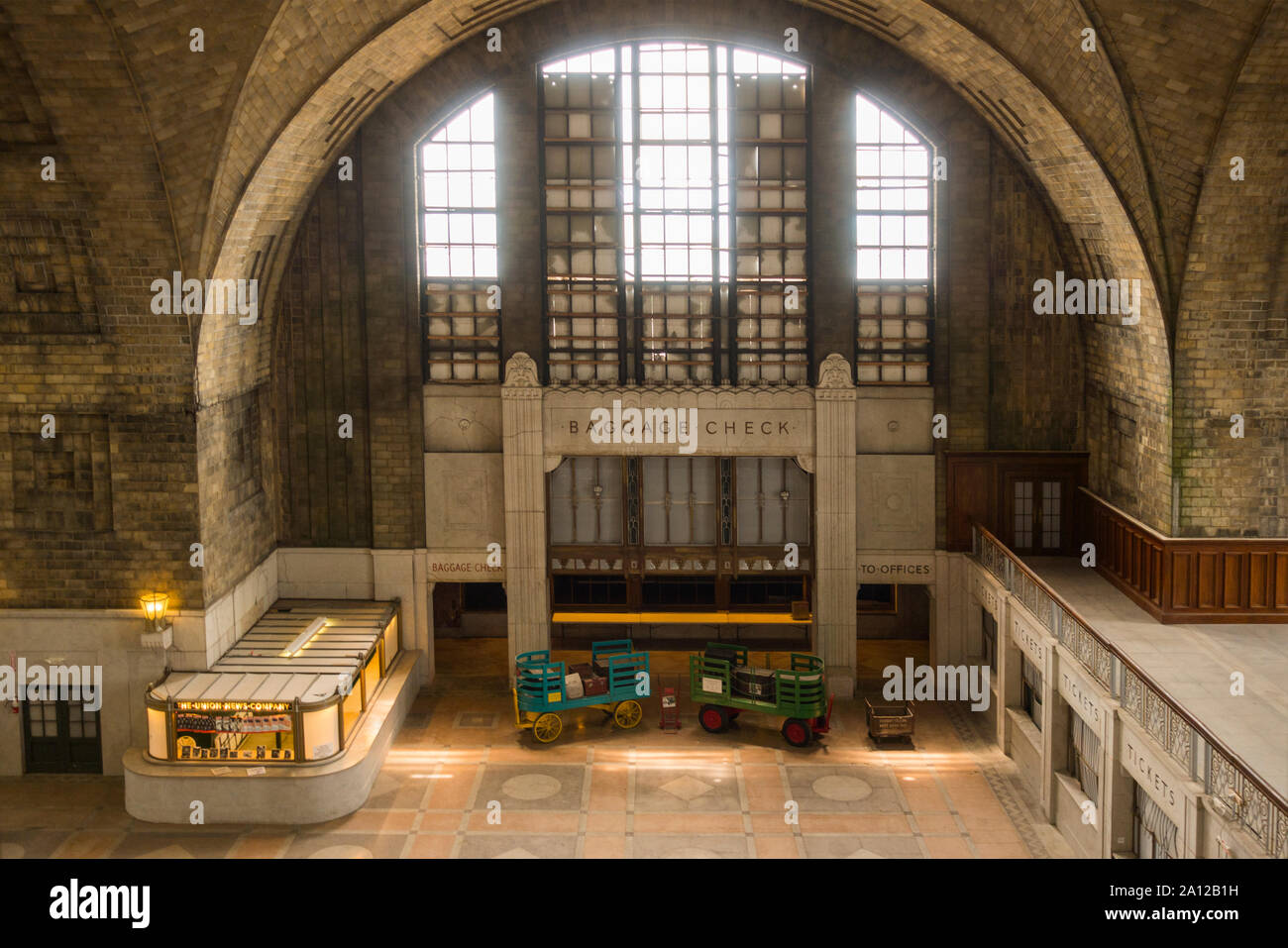 Buffalo Central Terminal Bahnhof Buffalo New York Stockfoto