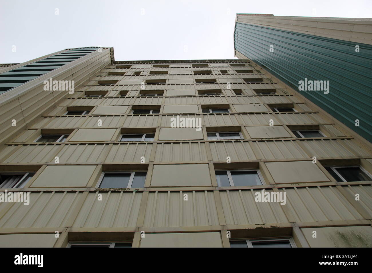 Hochhaus-Wohnungen Stockfoto