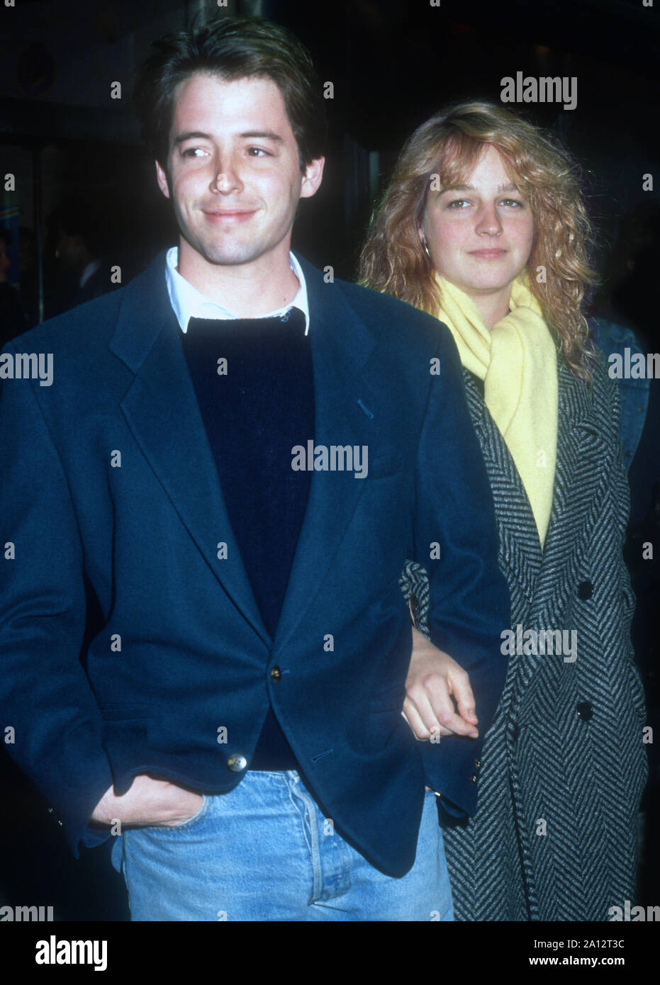 Matthew Broderick, Helen Hunt, 1988, Foto von Michael Ferguson/PHOTOlink/MediaPunch Stockfoto