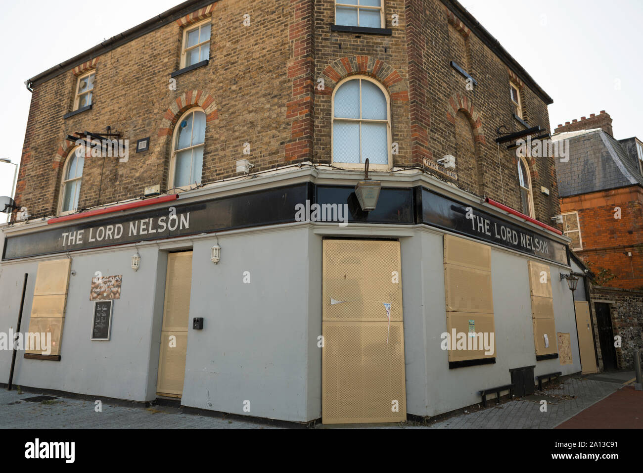 Dover, Großbritannien. September, 2019 21. Das Lord Nelson Pub, Flying Horse Lane. Stockfoto