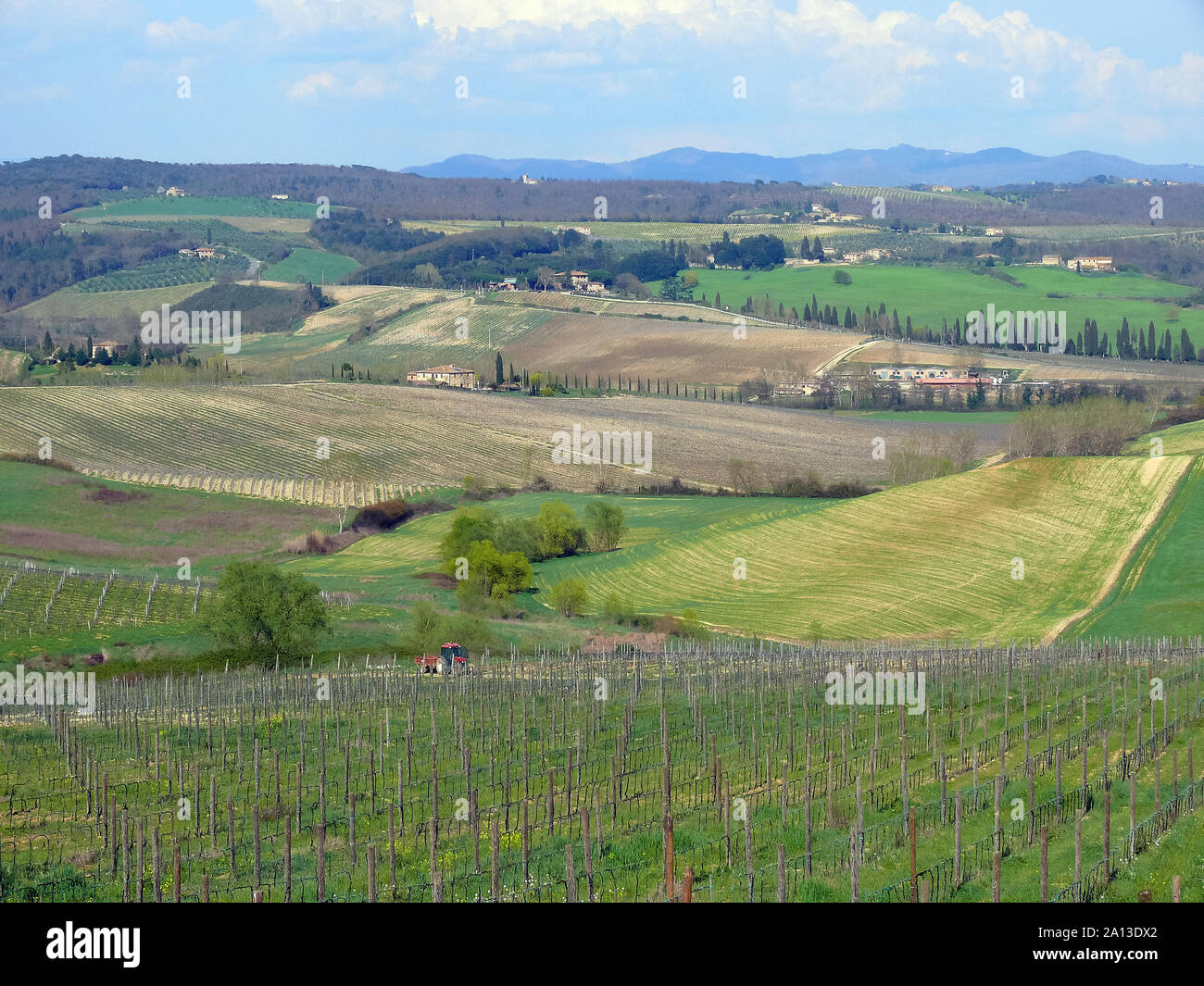 Chianti Monti Del Chianti Colline Del Chianti Toskana Italien Europa Stockfotografie Alamy