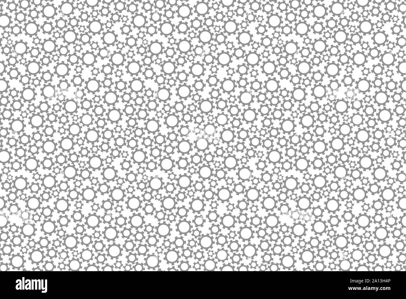 Muster der Gänge. Mechanische nahtlose Hintergrund. Vector Illustration Stock Vektor