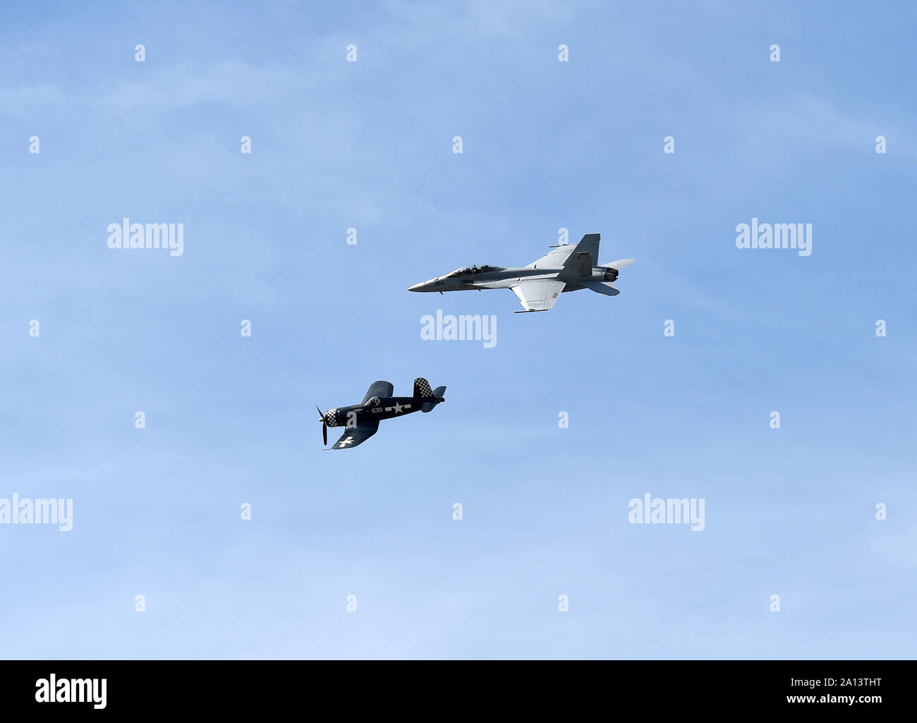 September 20, 2019, Virginia Beach, Virginia, USA: 2019 Oceana Air Show kommt zu Naval Air Station Oceana in Virginia Beach, Virginia am 20. September 2019.. Foto © Jeff Moore (Credit Bild: © Jeff Moore/ZUMA Draht) Stockfoto