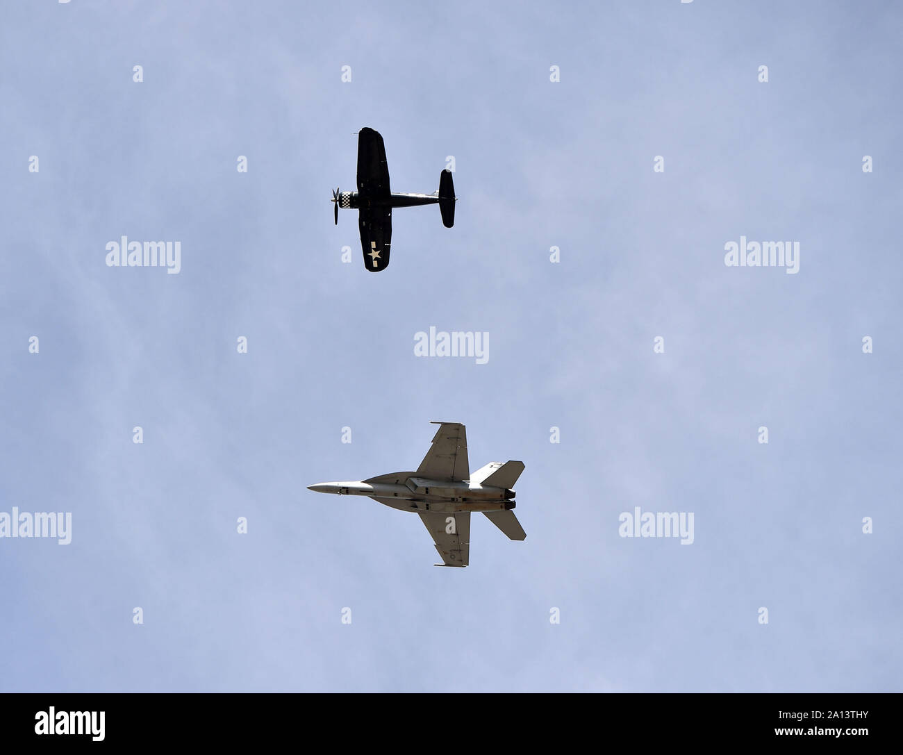 September 20, 2019, Virginia Beach, Virginia, USA: 2019 Oceana Air Show kommt zu Naval Air Station Oceana in Virginia Beach, Virginia am 20. September 2019.. Foto © Jeff Moore (Credit Bild: © Jeff Moore/ZUMA Draht) Stockfoto