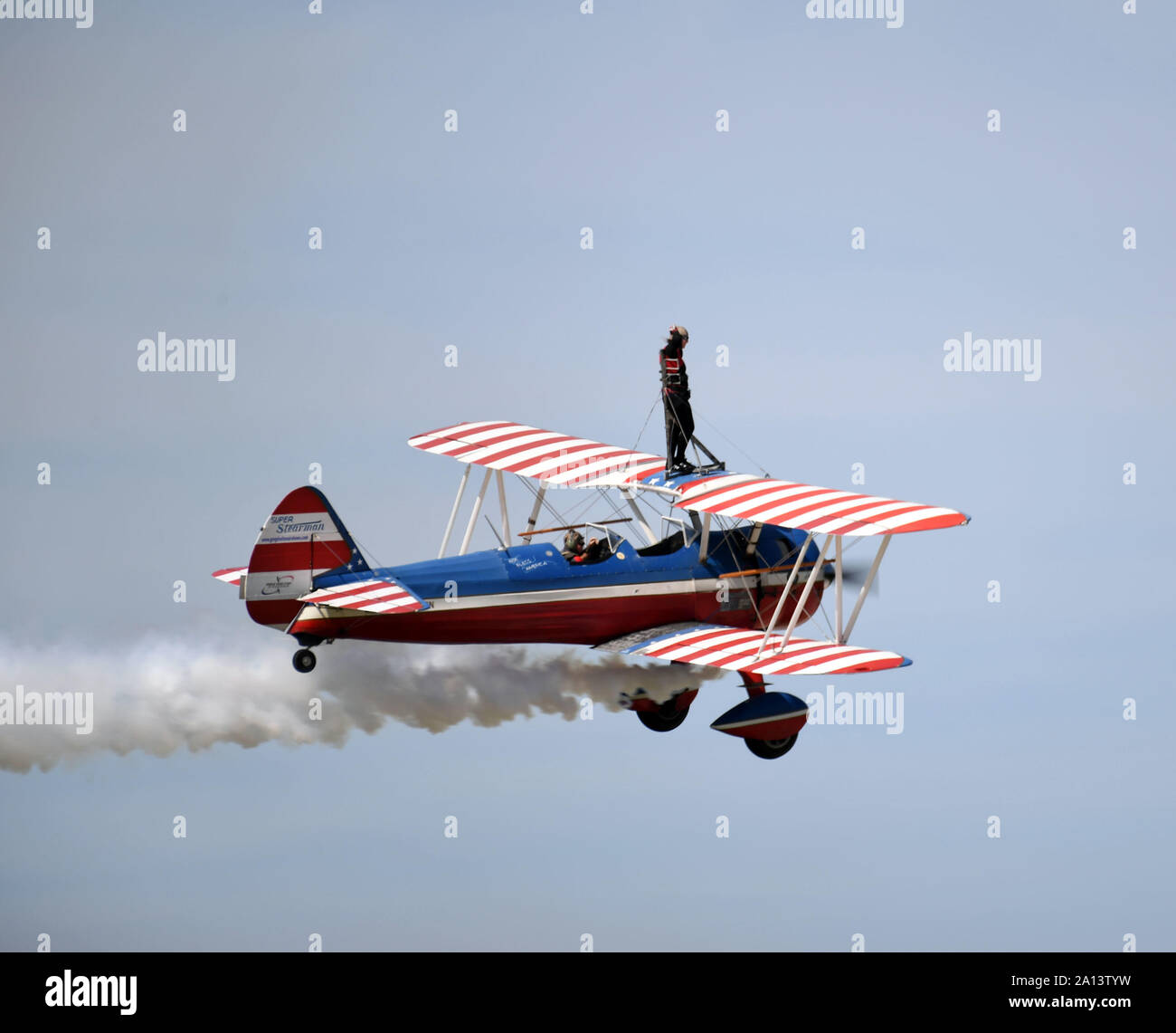 September 20, 2019, Virginia Beach, Virginia, USA: 2019 Oceana Air Show kommt zu Naval Air Station Oceana in Virginia Beach, Virginia am 20. September 2019.. Foto © Jeff Moore (Credit Bild: © Jeff Moore/ZUMA Draht) Stockfoto