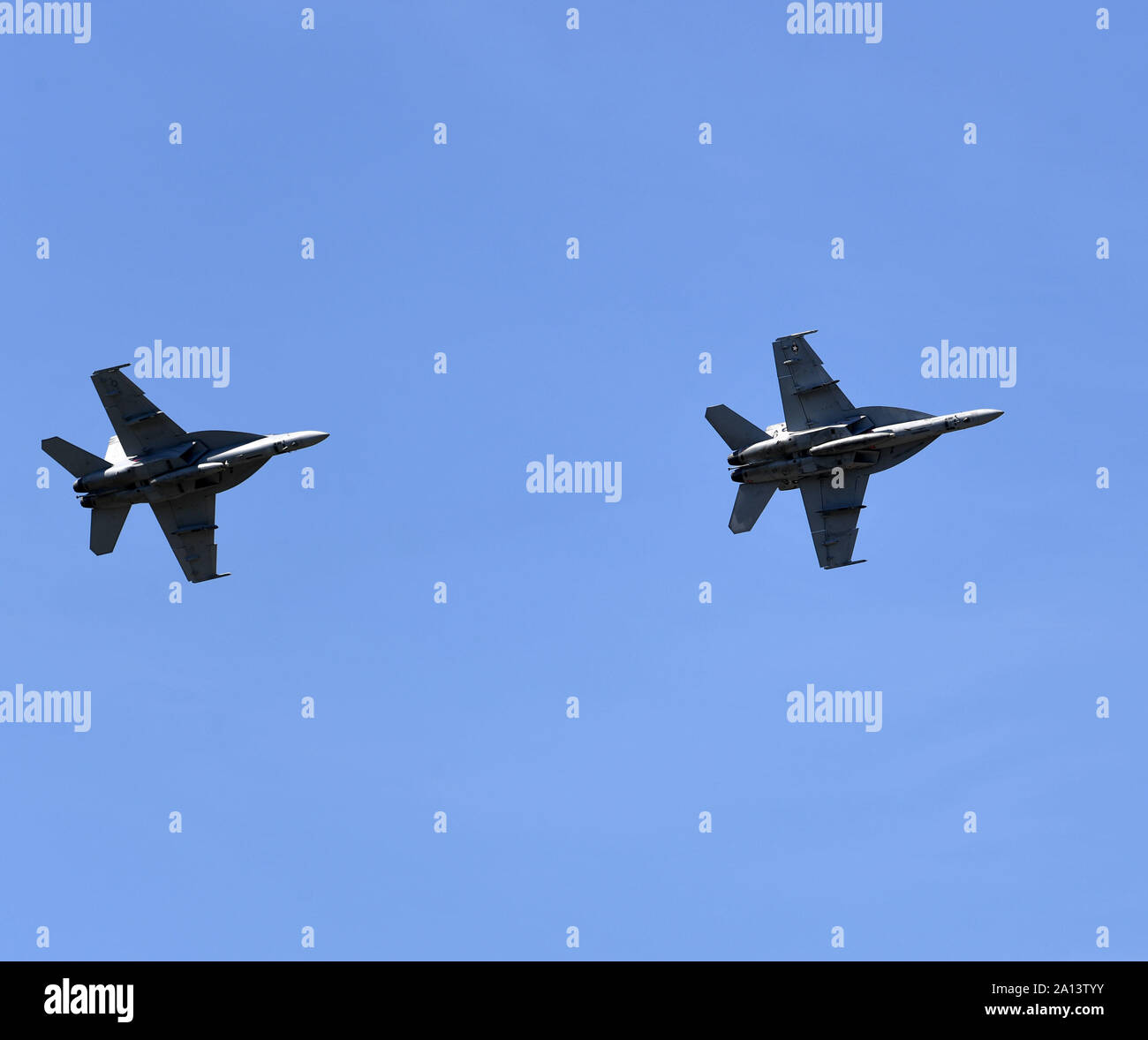 September 20, 2019, Virginia Beach, Virginia, USA: 2019 Oceana Air Show kommt zu Naval Air Station Oceana in Virginia Beach, Virginia am 20. September 2019.. Foto © Jeff Moore (Credit Bild: © Jeff Moore/ZUMA Draht) Stockfoto