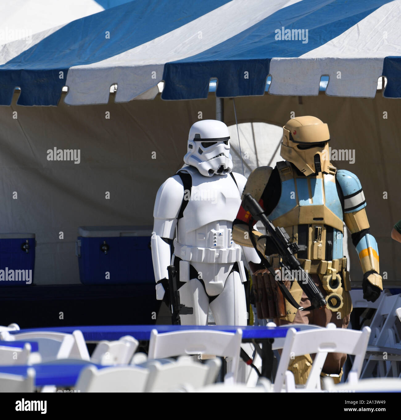 September 20, 2019, Virginia Beach, Virginia, USA: 2019 Oceana Air Show kommt zu Naval Air Station Oceana in Virginia Beach, Virginia am 20. September 2019.. Foto © Jeff Moore (Credit Bild: © Jeff Moore/ZUMA Draht) Stockfoto