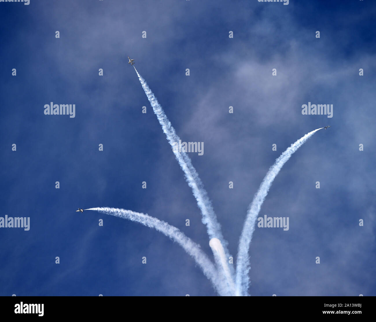 September 20, 2019, Virginia Beach, Virginia, USA: 2019 Oceana Air Show kommt zu Naval Air Station Oceana in Virginia Beach, Virginia am 20. September 2019.. Foto © Jeff Moore (Credit Bild: © Jeff Moore/ZUMA Draht) Stockfoto