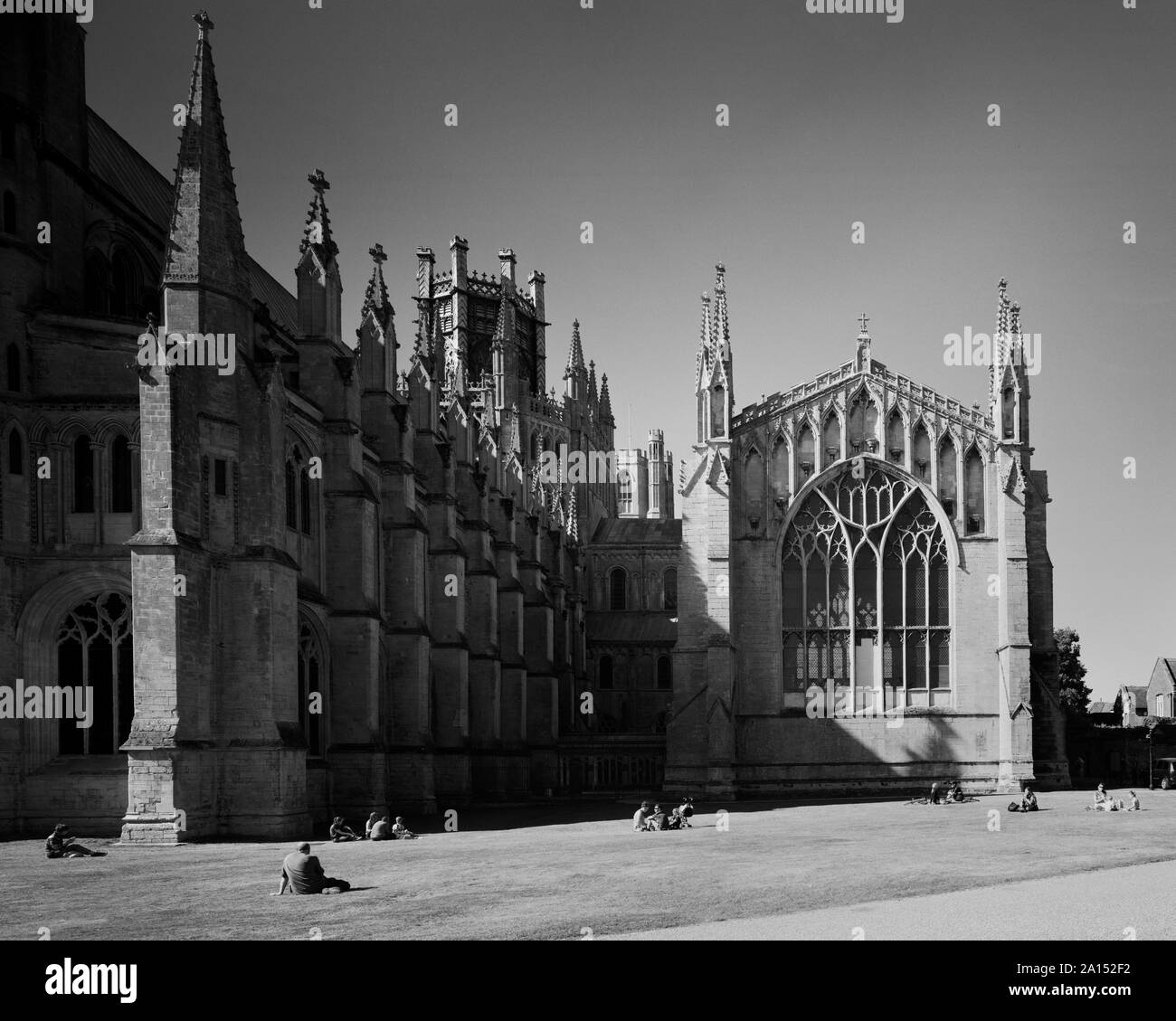 Die Marienkapelle und Octagon von Ely Kathedrale Ely, Cambridgeshire England Stockfoto