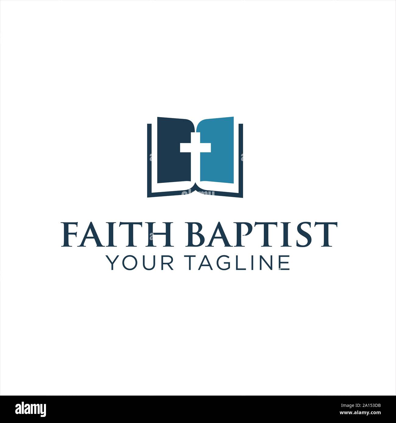 Glauben Baptist Stock Vektor