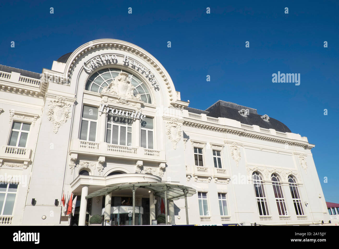 Trouville-sur-Mer (Normandie, Frankreich): die Barriere Casino Stockfoto