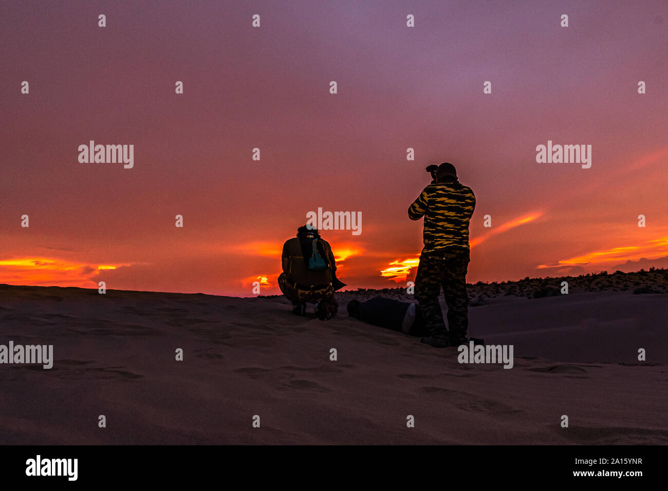 Sonnenuntergang Fotografie! Stockfoto