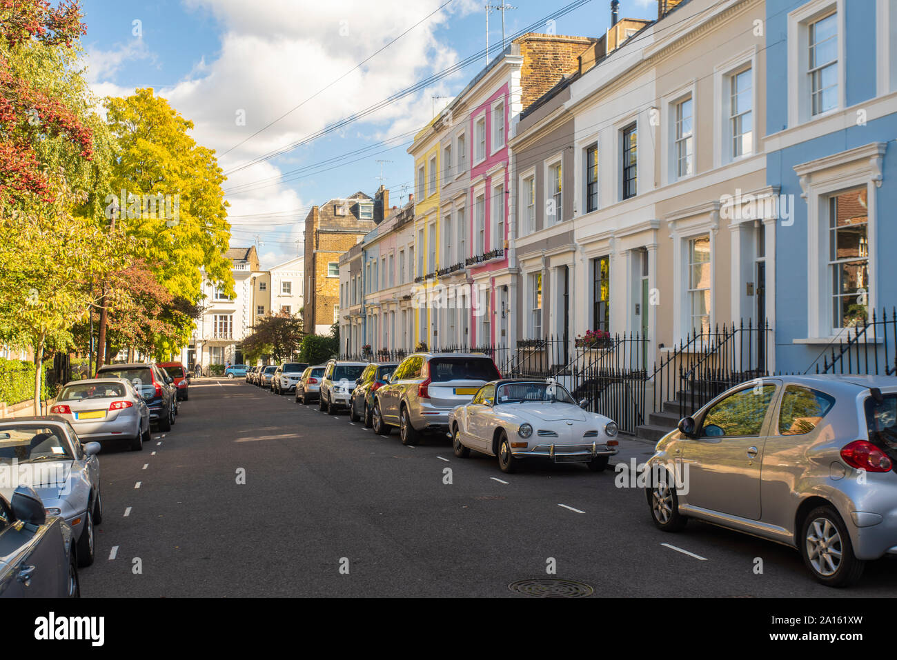 Portobello Road, Notting Hill, London, UK Stockfoto