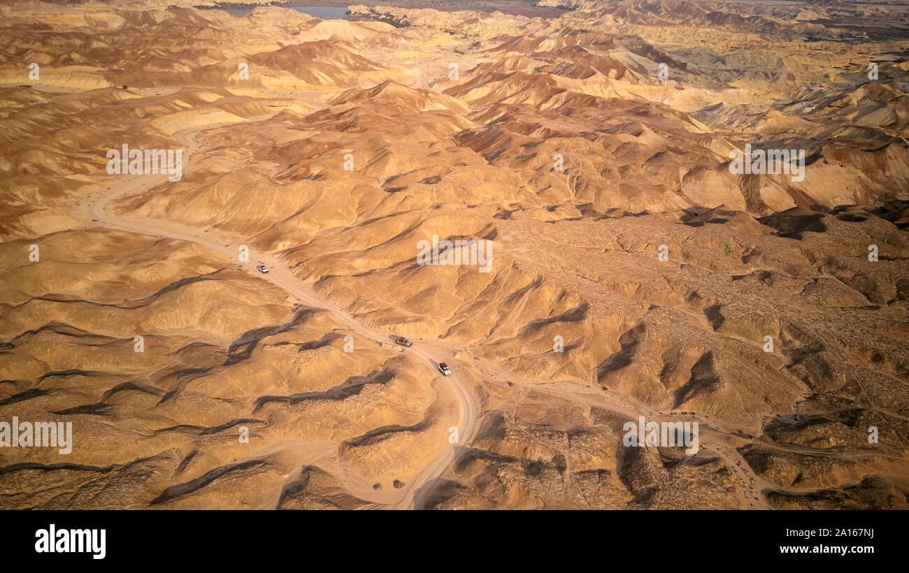 Expedition in Arco, Namibe, Angola Stockfoto