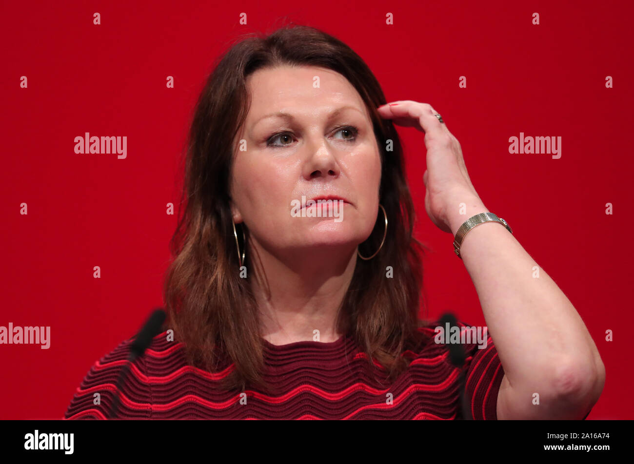 SUE HAYMAN, 2019 Stockfoto