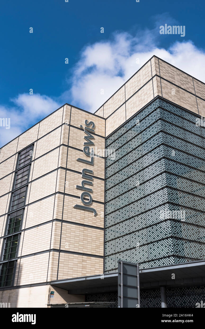 Dh John Lewis store SHOP UK John Lewis shop St Davids Shopping Centre Cardiff Wales Department Store Stockfoto