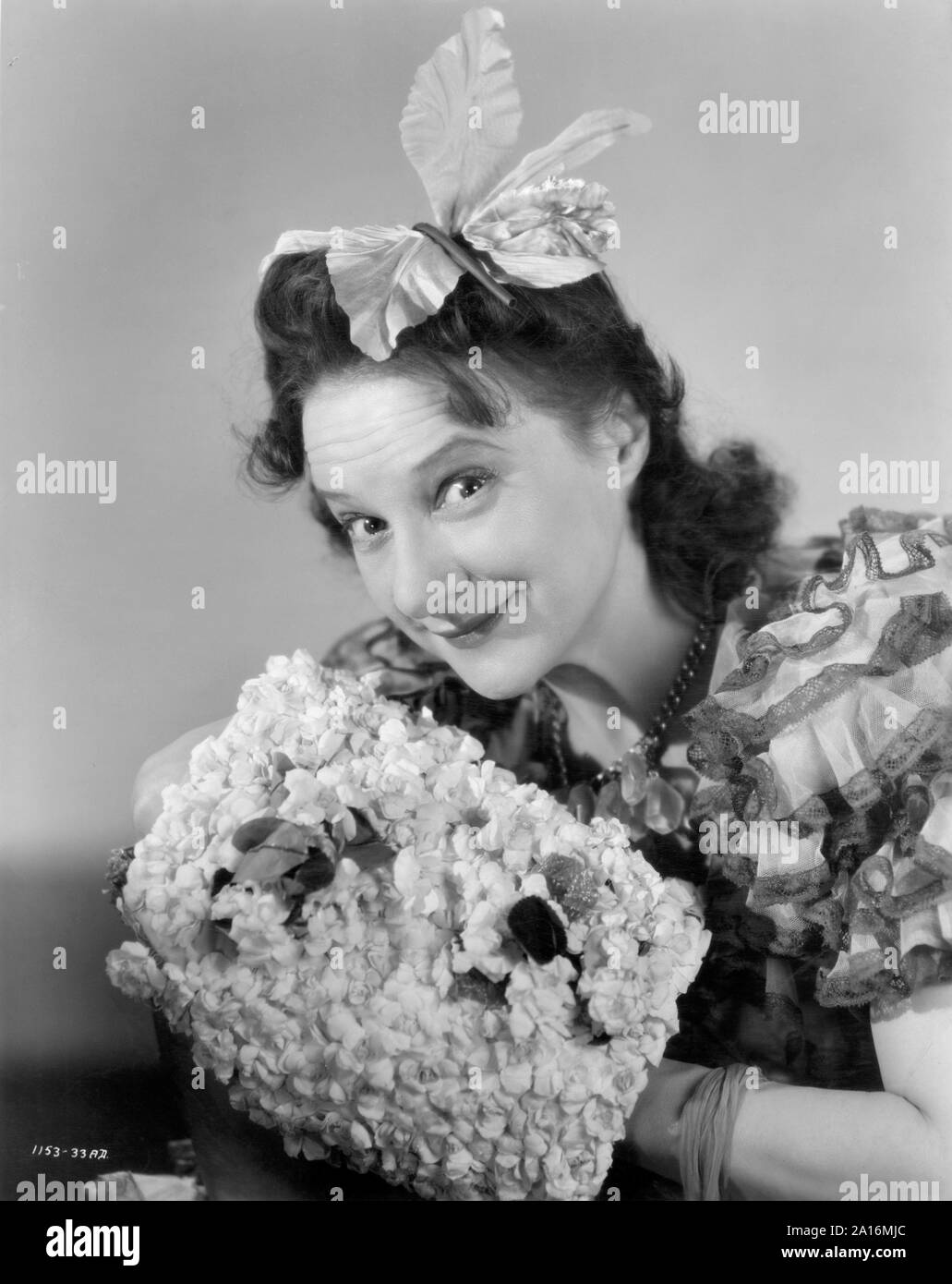 Blanche Stewart, Werbung Portrait für den Film, der Flügel es Soldat', aka 'Radio schwelgt 1942', Universal Pictures, 1941 Stockfoto