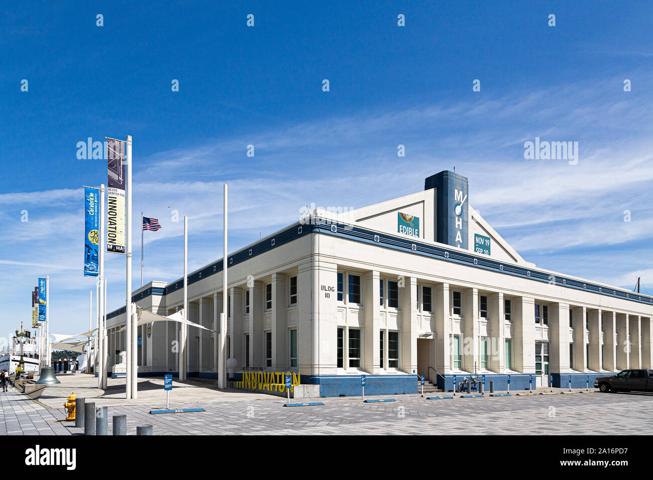 Museum der Geschichte und Industrie in Seattle. Stockfoto