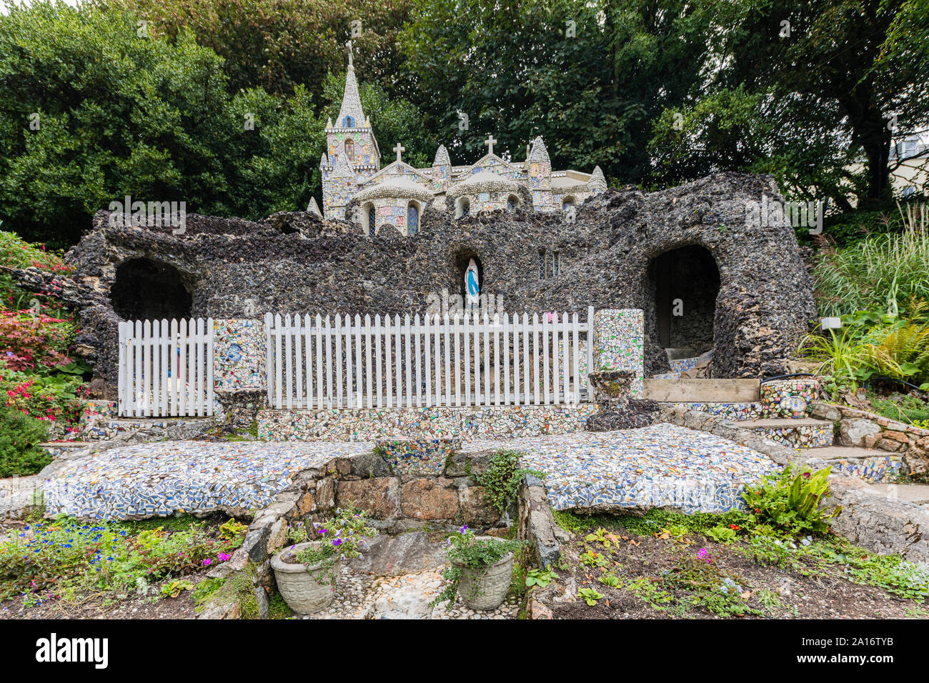 Die kleine Kapelle in Guernsey Stockfoto
