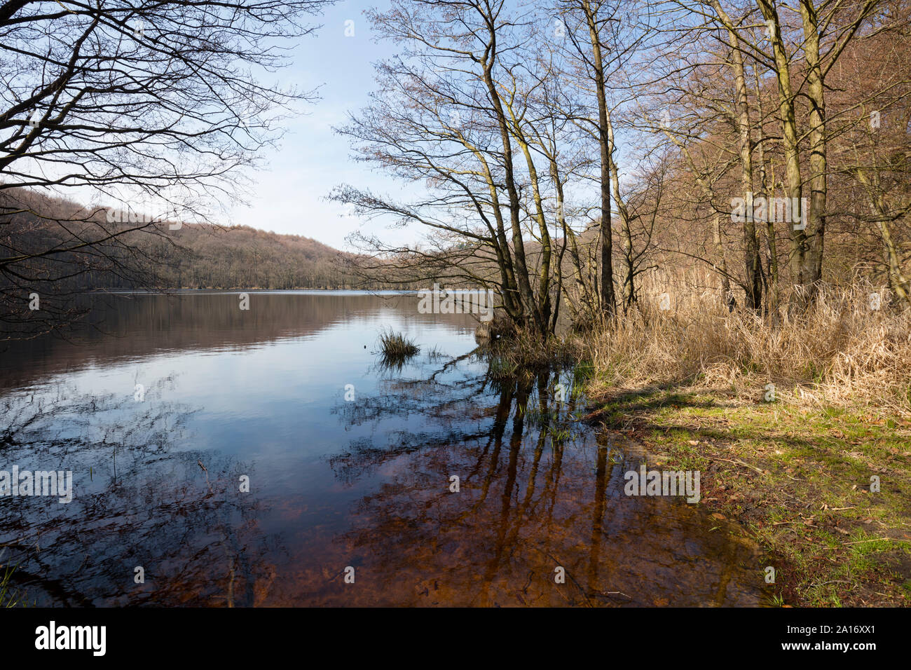 See Hertha, UNESCO-Weltnaturerbe, Nationalpark Jasmund, Rügen, Mecklenburg-Vorpommern, Deutschland, Europa Stockfoto