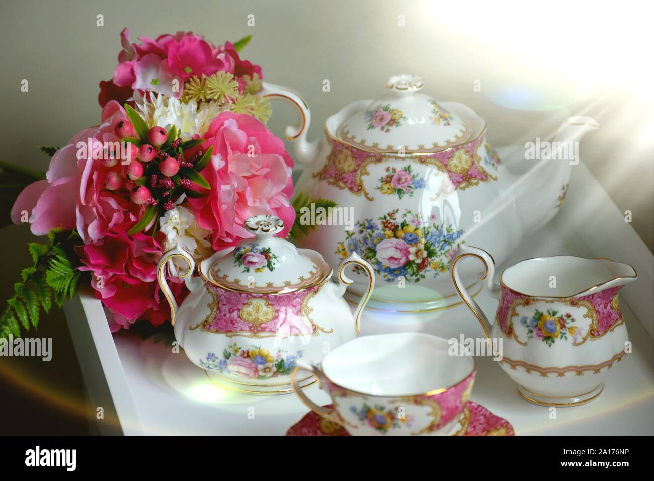 English Afternoon Tea Stockfoto