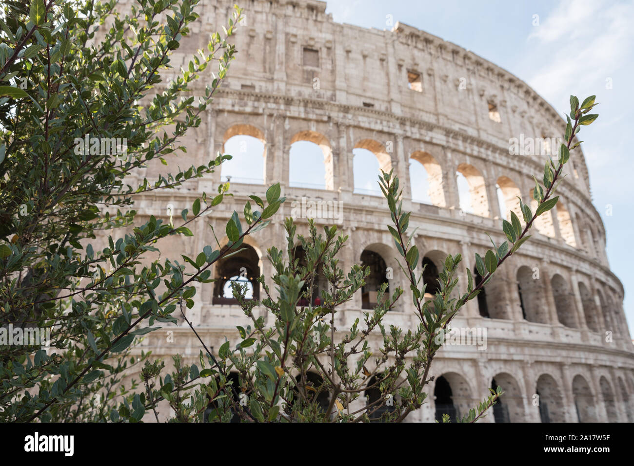 Das Kolosseum, eines der sieben Weltwunder Stockfoto