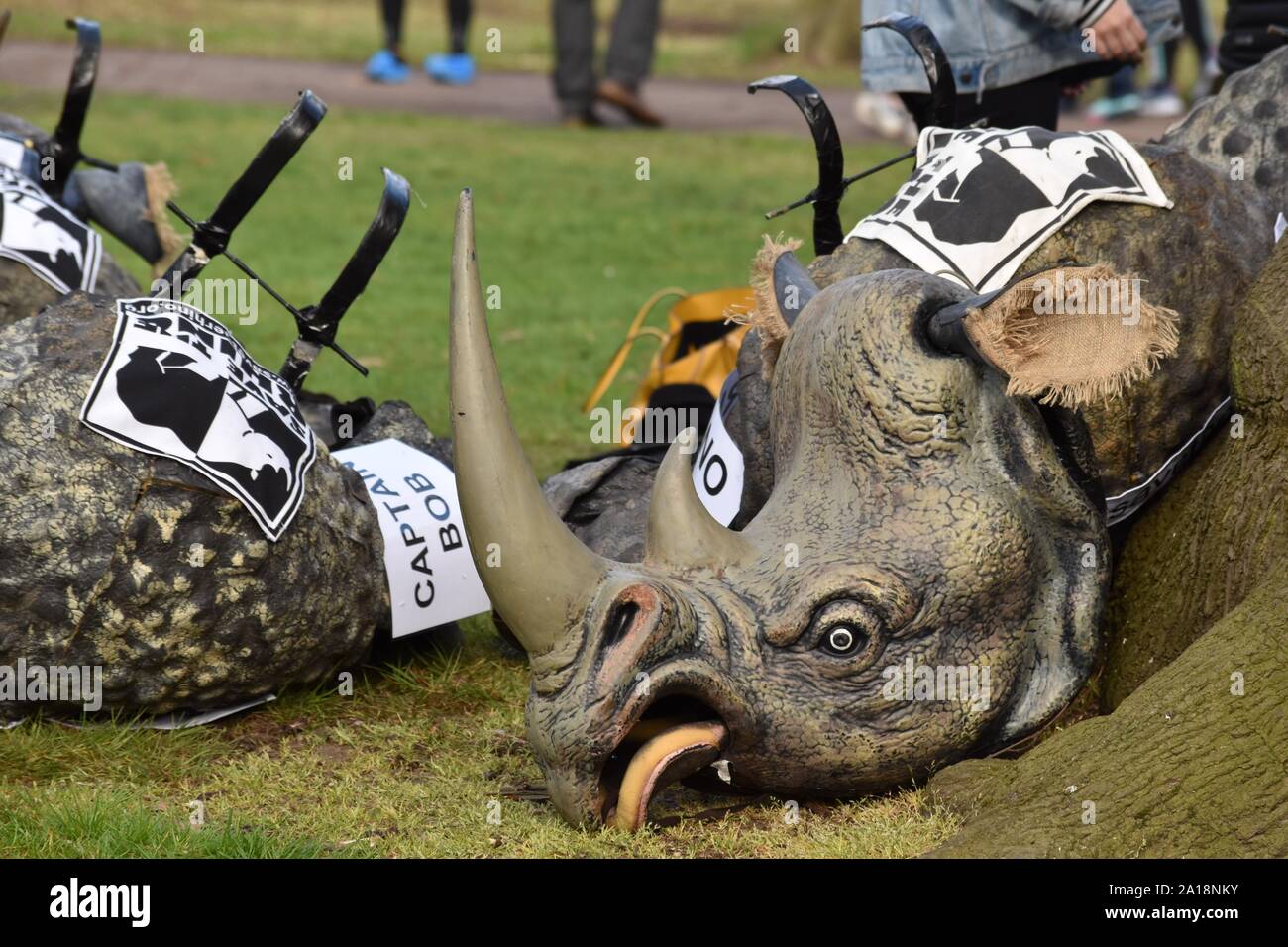 Marathon Kostüme Stockfoto