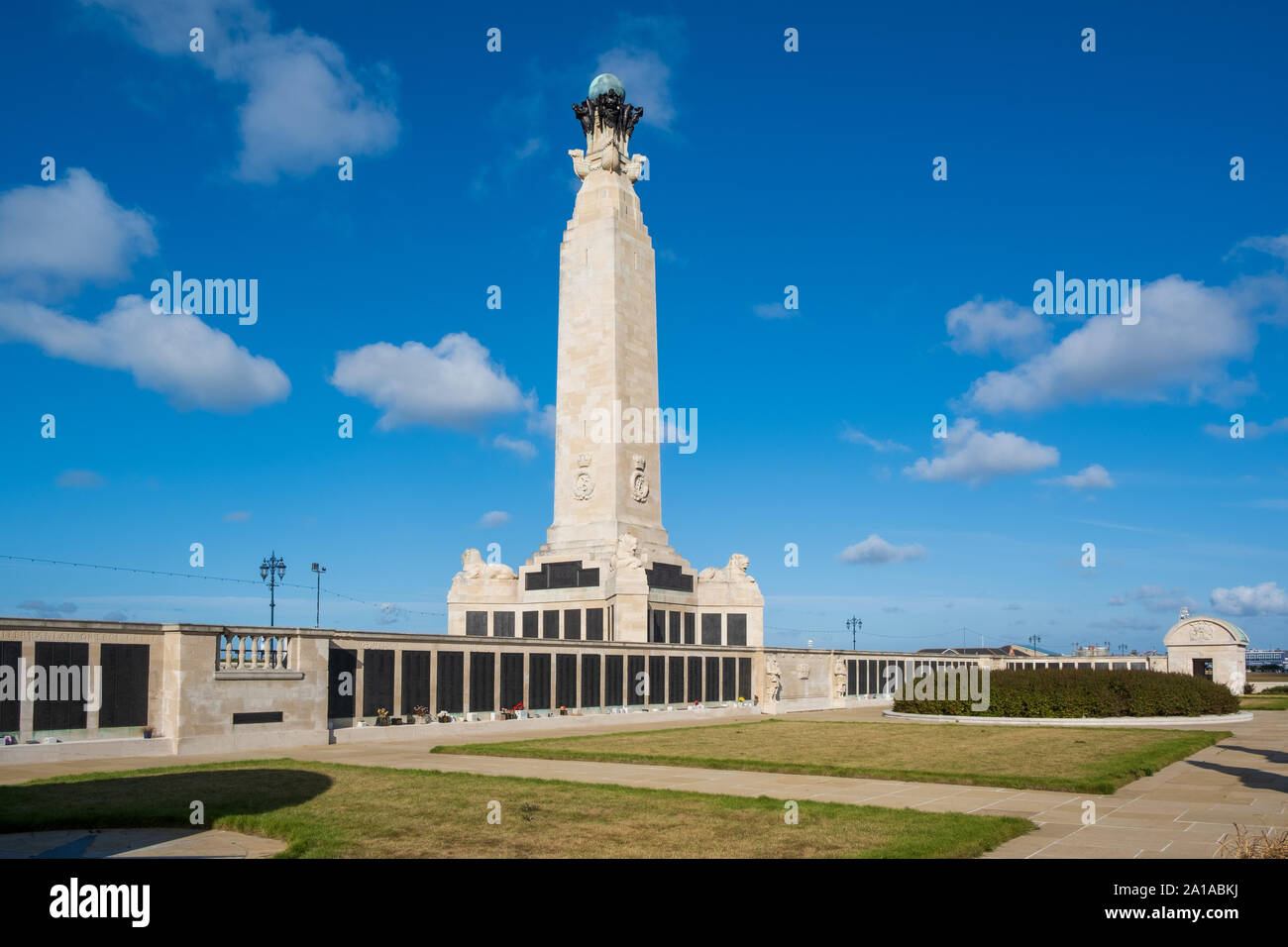 Der Portsmouth Naval Memorial Stockfoto