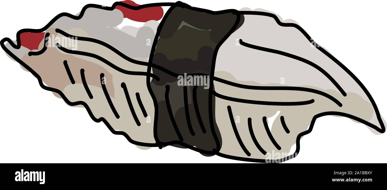 Octopus, Illustration, Vektor auf weißem Hintergrund. Stock Vektor