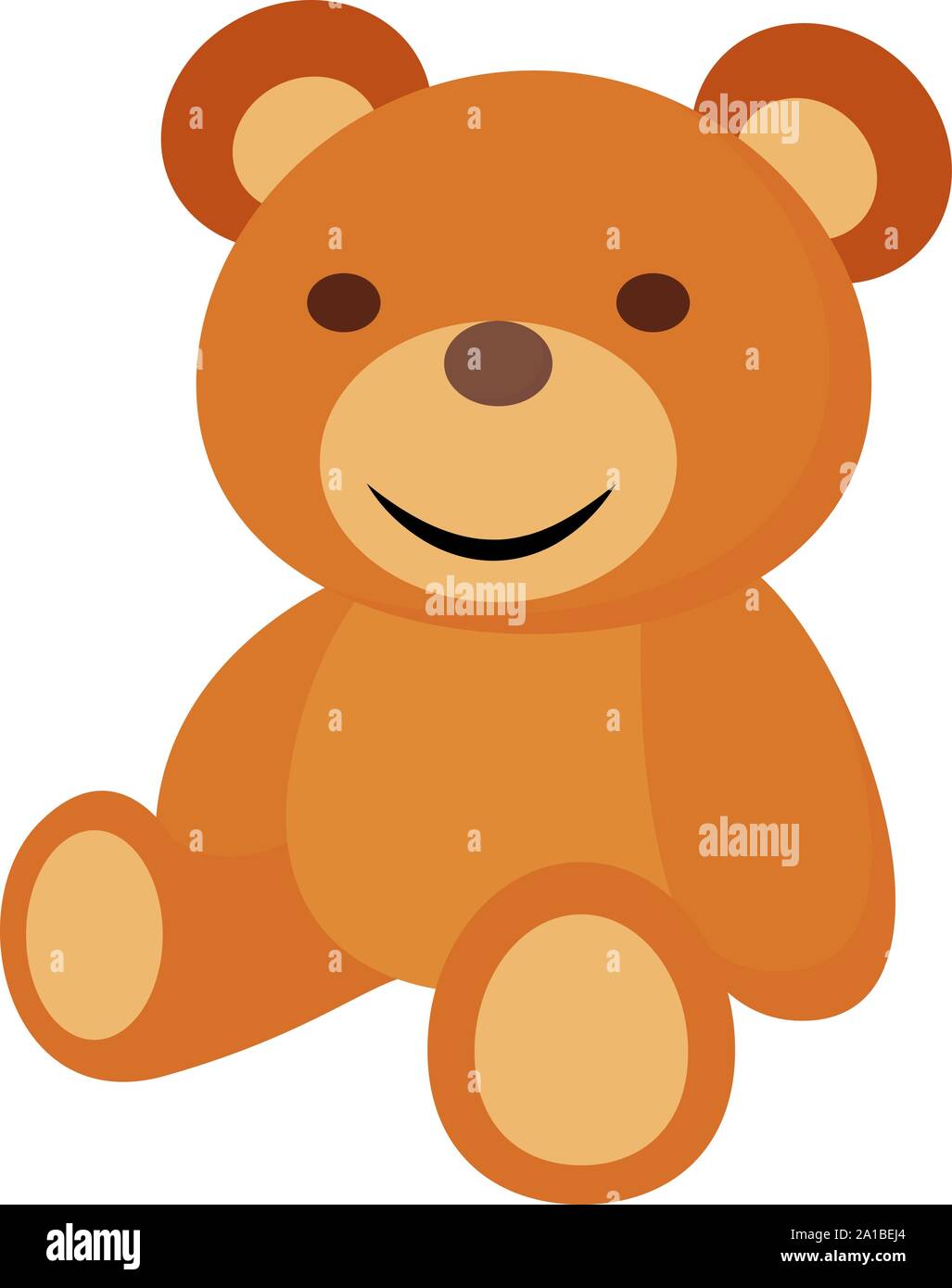 Teddybr Vector Teddy bear illustration Stock-Vektorgrafiken kaufen - Alamy