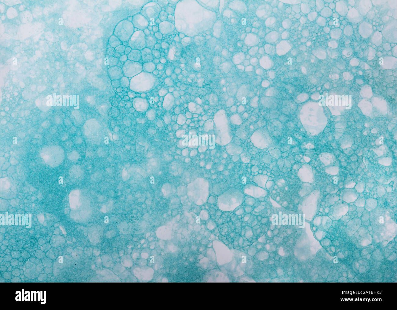 Aquarell abstrakte Schaum Art Hintergrund Stockfoto