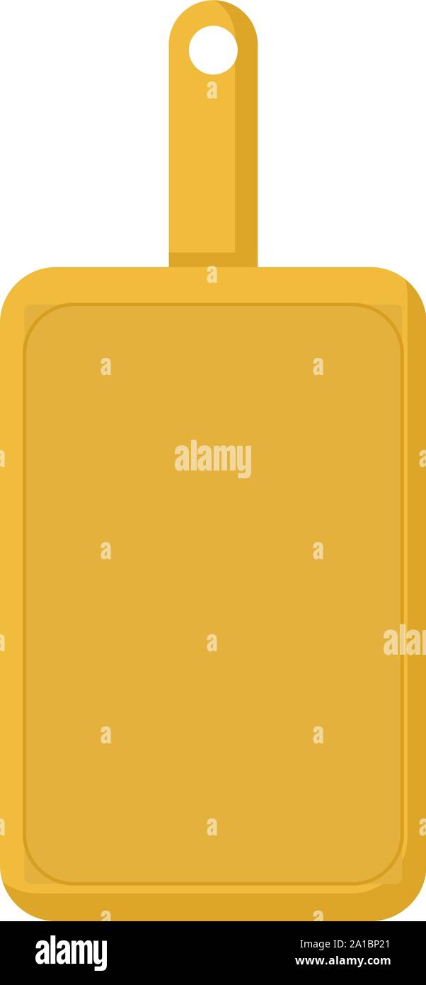 Schneidbrett, Illustration, Vektor auf weißem Hintergrund. Stock Vektor