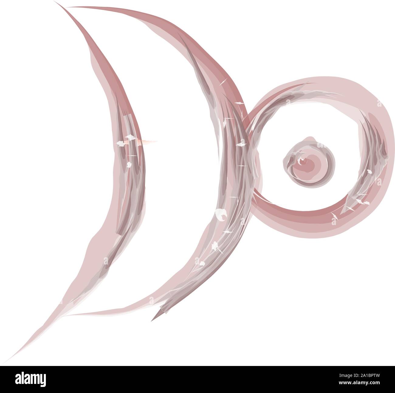 Platin-Symbol, Illustration, Vektor auf weißem Hintergrund. Stock Vektor