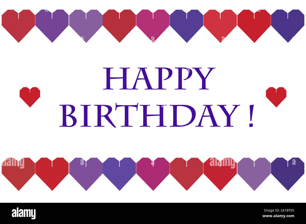 Valentine Karte Stockfoto