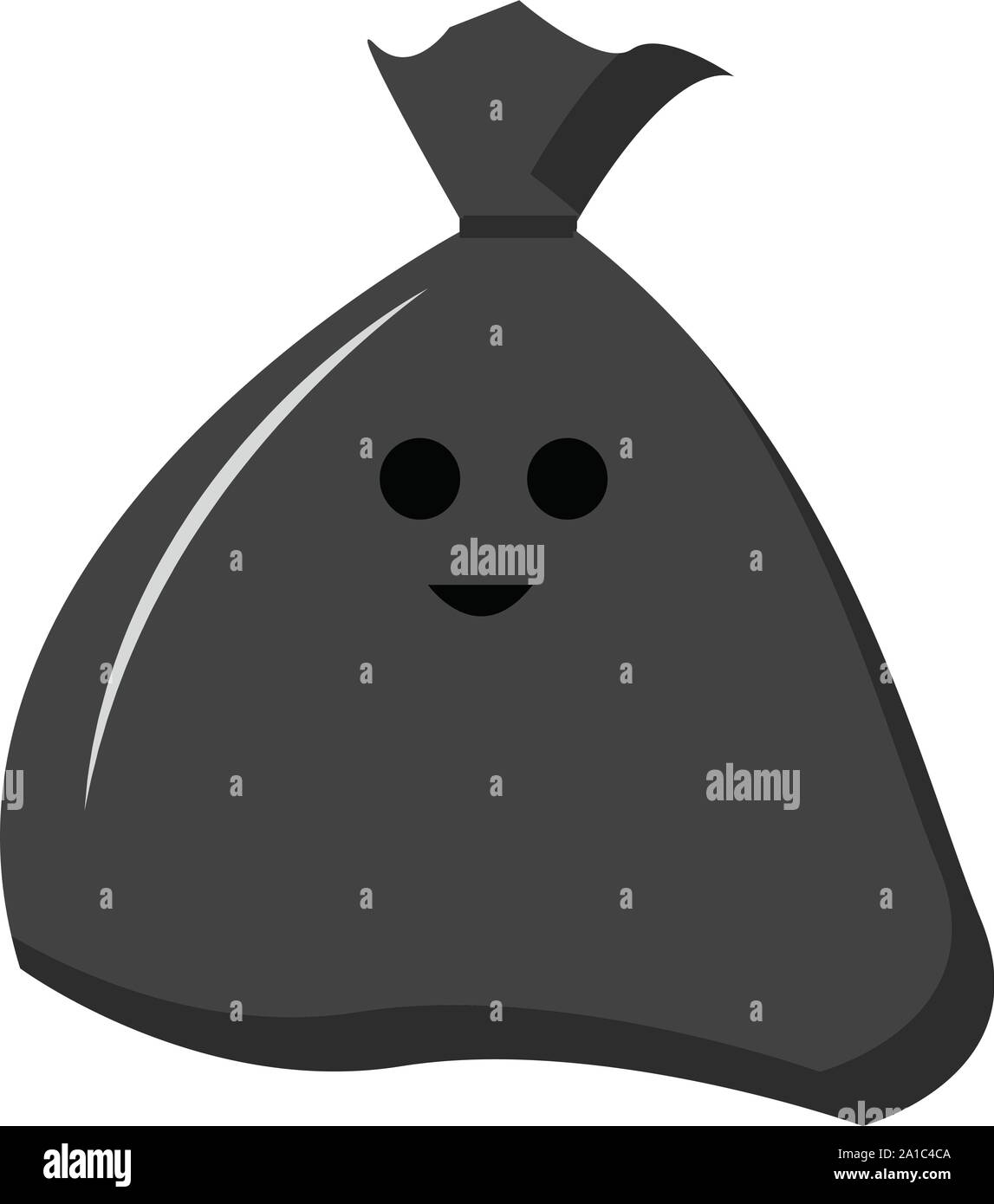 Papierkorb, Illustration, Vektor auf weißem Hintergrund. Stock Vektor