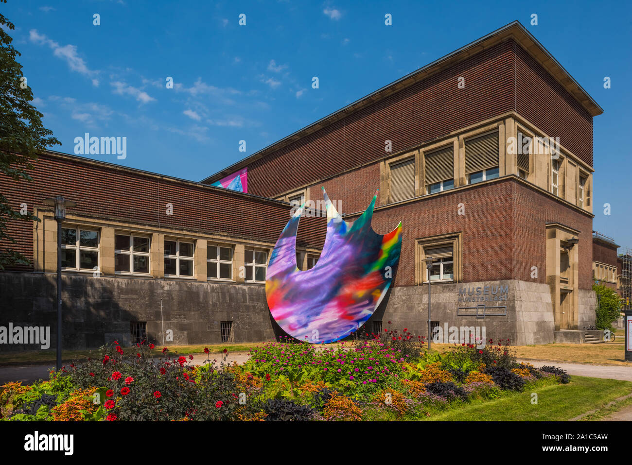 Großes Museums der schönen und modernen Kunst, darunter Werke von Rubens & dekorative Kunstwerken Stockfoto