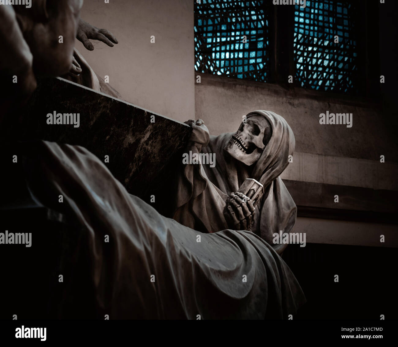 Denkmal für Marschall Moritz von Sachsen in der St. Thomas Kirche, Straßburg, Frankreich Stockfoto