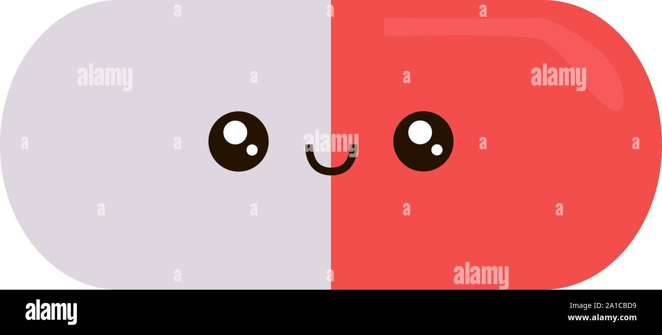 Gerne Medizin, Illustration, Vektor auf weißem Hintergrund. Stock Vektor