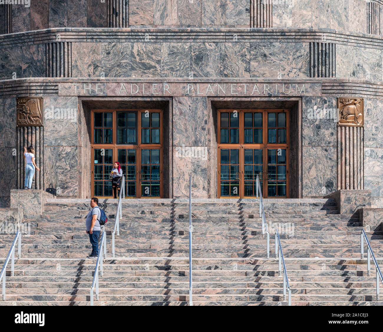 Adler-Planetarium Stockfoto
