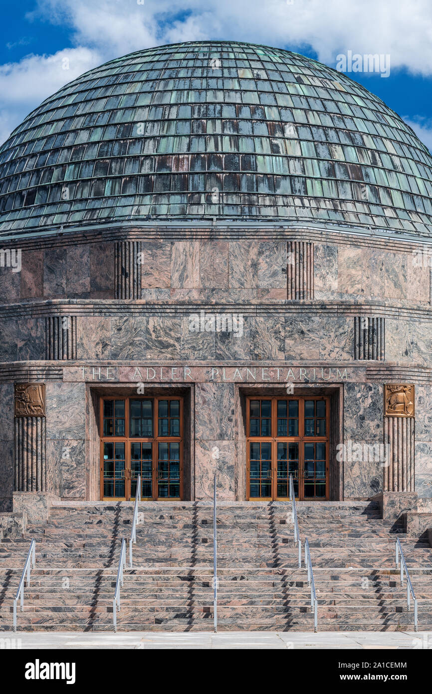 Adler-Planetarium Stockfoto